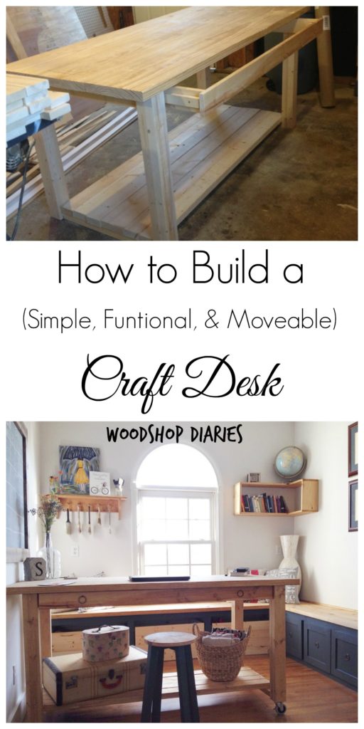 How to Build a DIY Craft Desk