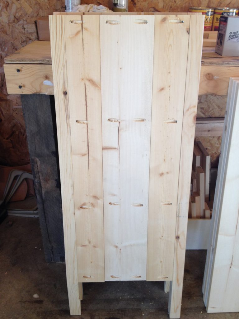 Coffee cabinet side panels