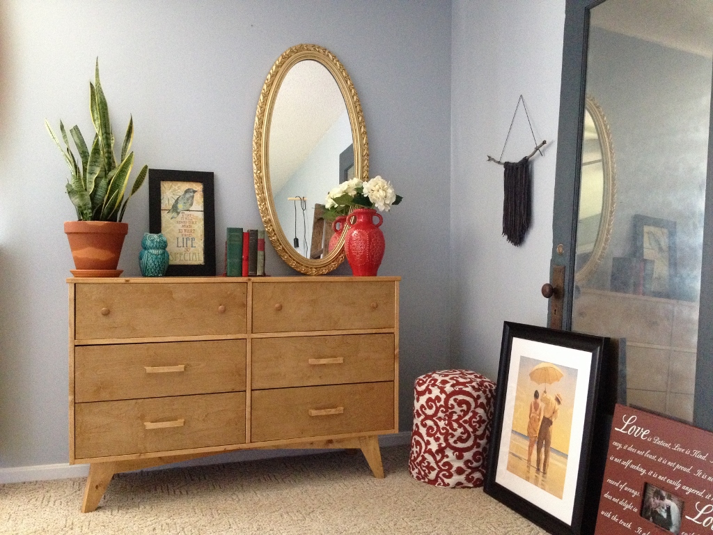 The South Wing Project Part 3 DIY Mid Century Dresser