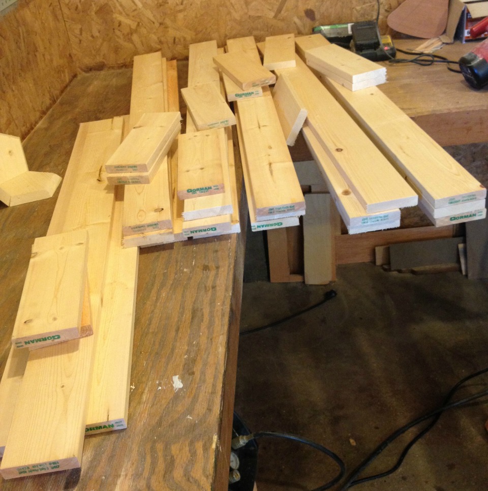 wood for shutters cut to size