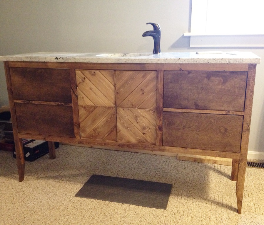 DIY Bathroom Vanity