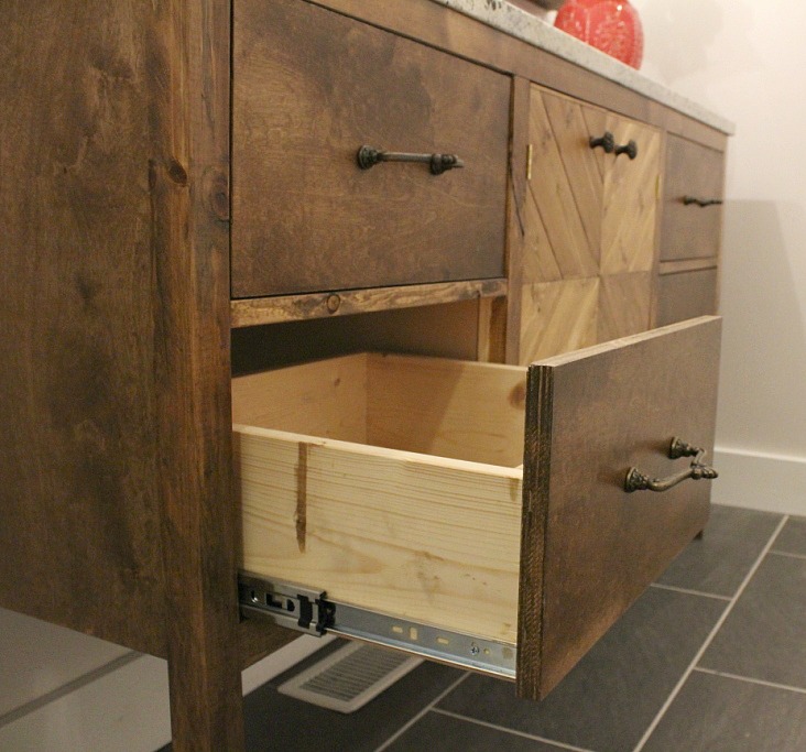 How to build a gorgeous bathroom vanity that will command the spotlight--Woodshop Diaries
