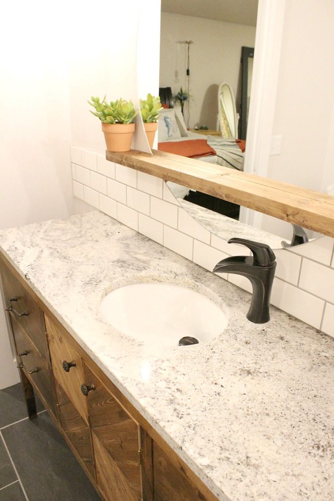 How to build a gorgeous bathroom vanity that will command the spotlight--Woodshop Diaries