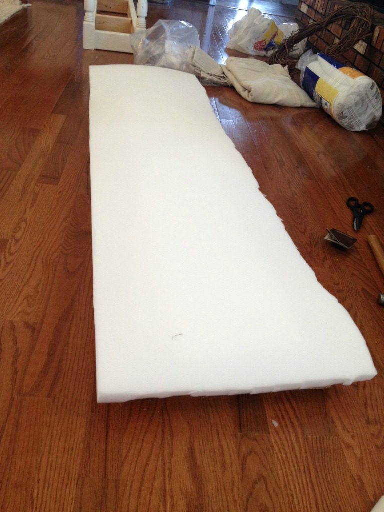 How to Upholster a Foam Cushion