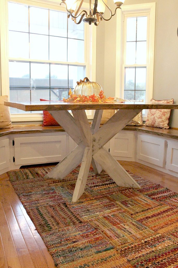 DIY X Base Dining Table