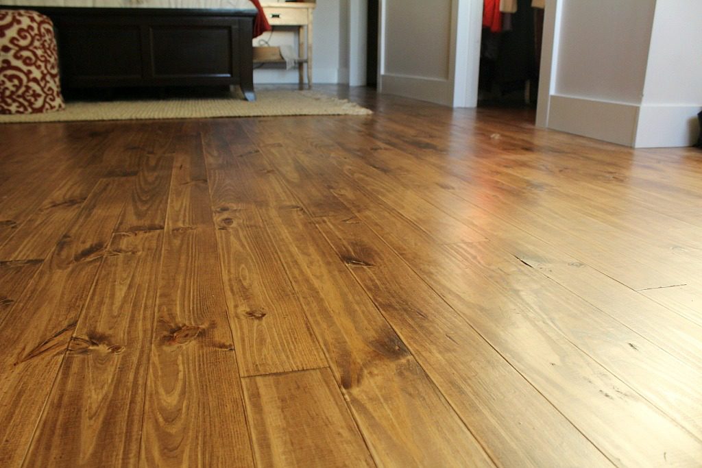 How we installed real wood floor for $1.50 per square foot