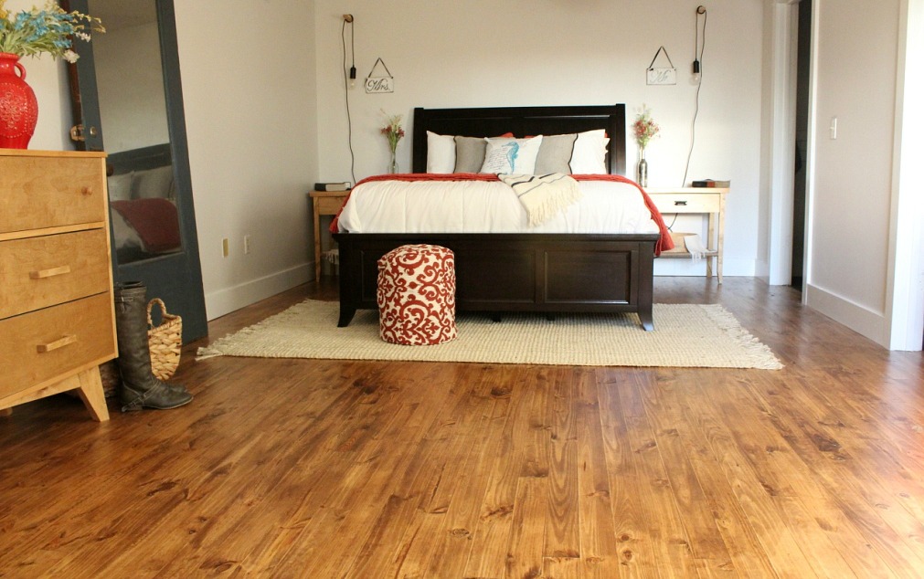 How we installed real wood floor for $1.50 per square foot