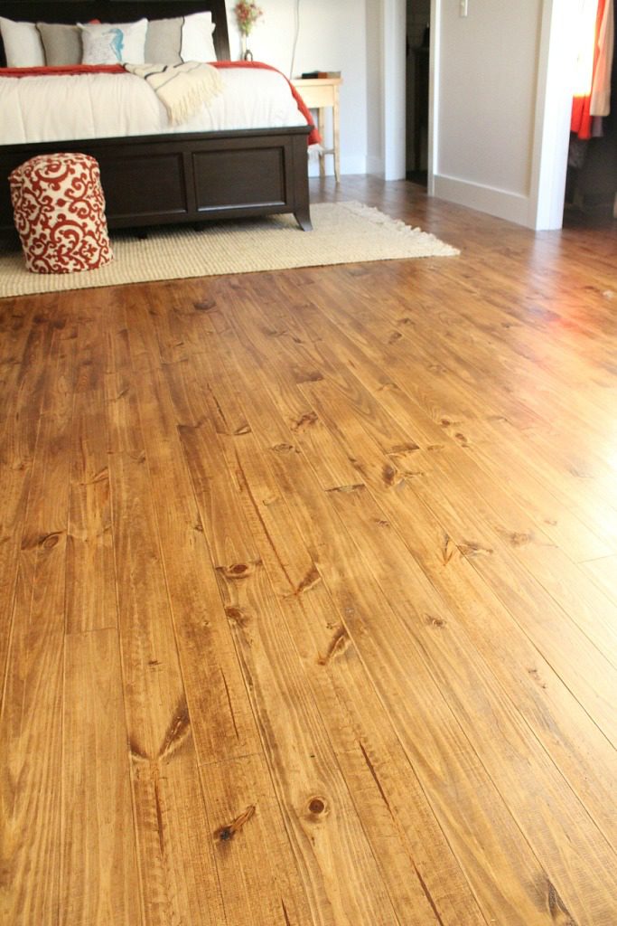 How we installed real wood floor for $1.50 per square foot