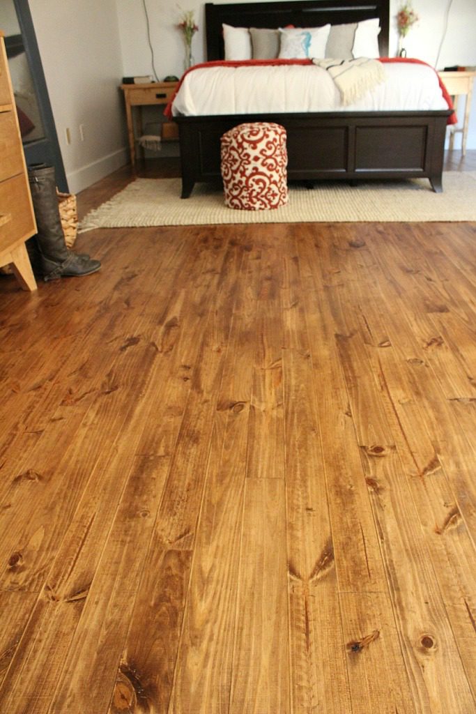 How we installed real wood floor for $1.50 per square foot
