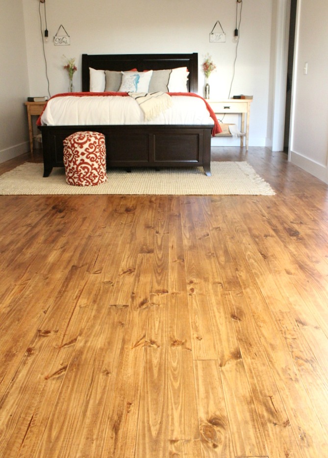 How we installed real wood floor for $1.50 per sq ft!!