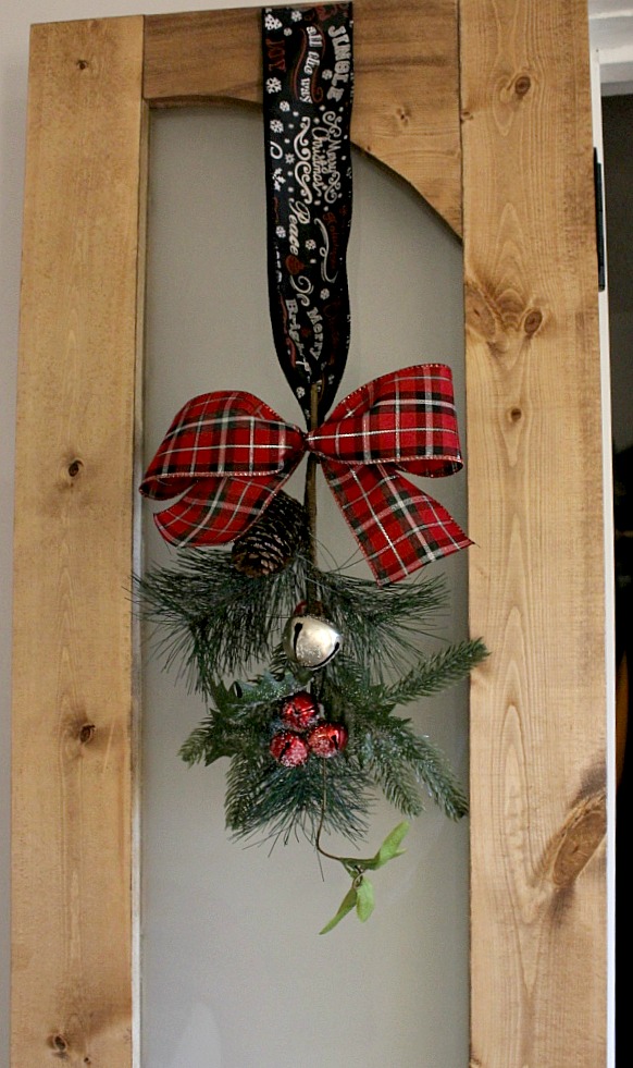 Give Your Doors Some Swag with This Five Minute Decoration!