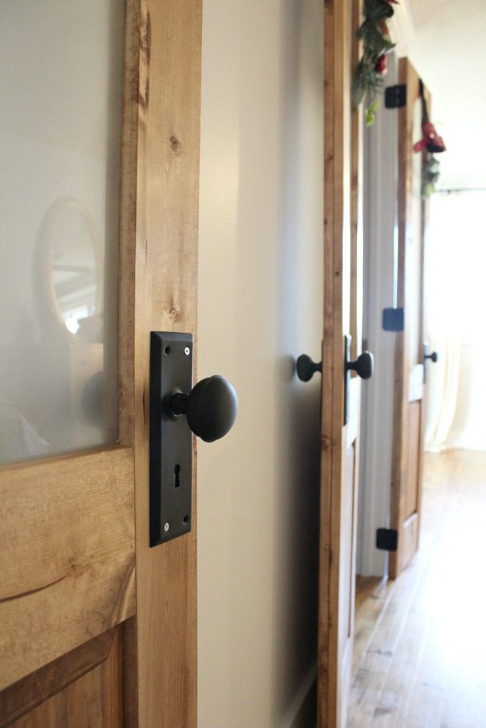 Dress up your closet or bathroom with these gorgeous DIY French doors