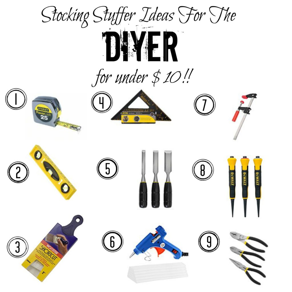 Stocking Stuffer Ideas for the DIYer--All Under $10!
