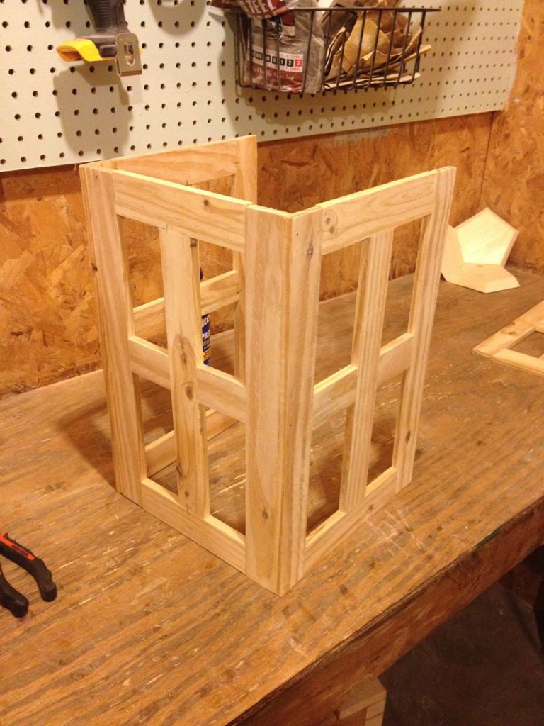 How to build a GORGEOUS wood lantern!