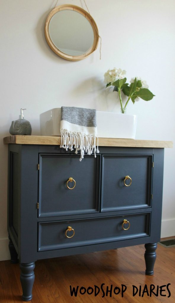 How to Build a DIY Single Bathroom Vanity