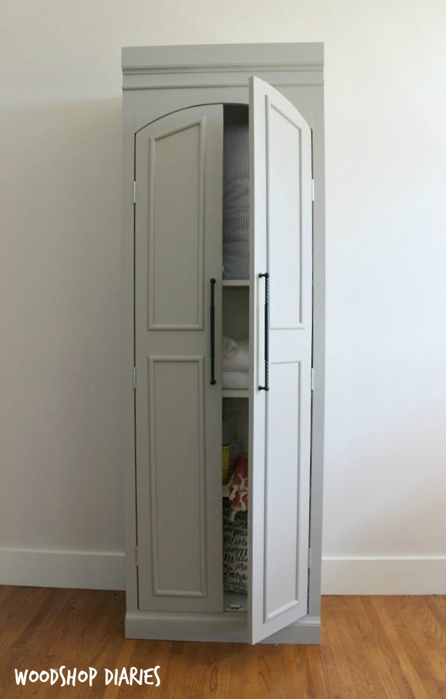 DIY Ballard Designs Knock Off Pantry Cabinet