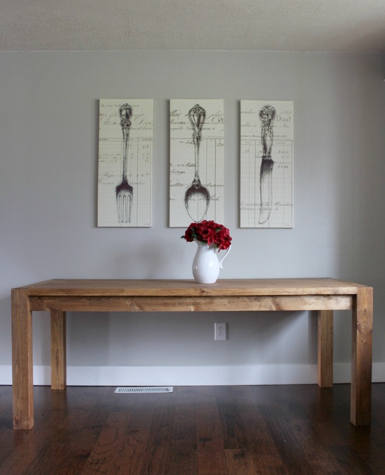 How to Build a Modern Farmhouse Dining Table