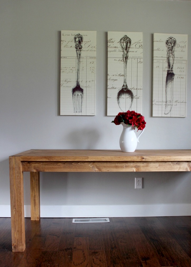 How to Build a Modern Farmhouse Dining Table