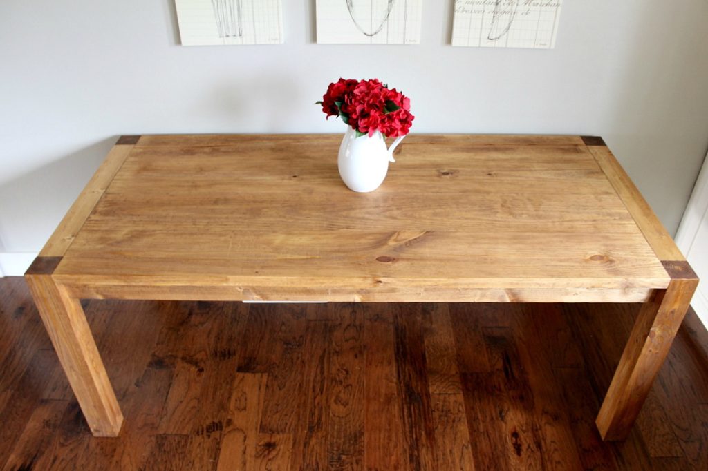 How to Build a Modern Farmhouse Dining Table