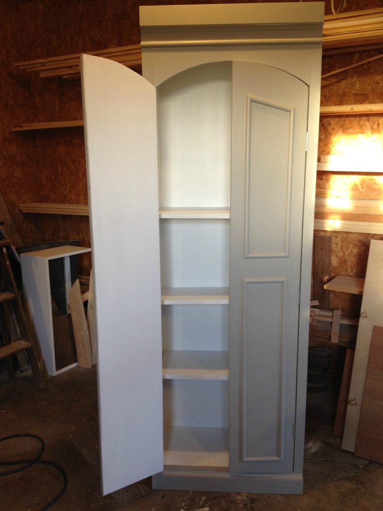 DIY Ballard Designs Knock Off Pantry Cabinet