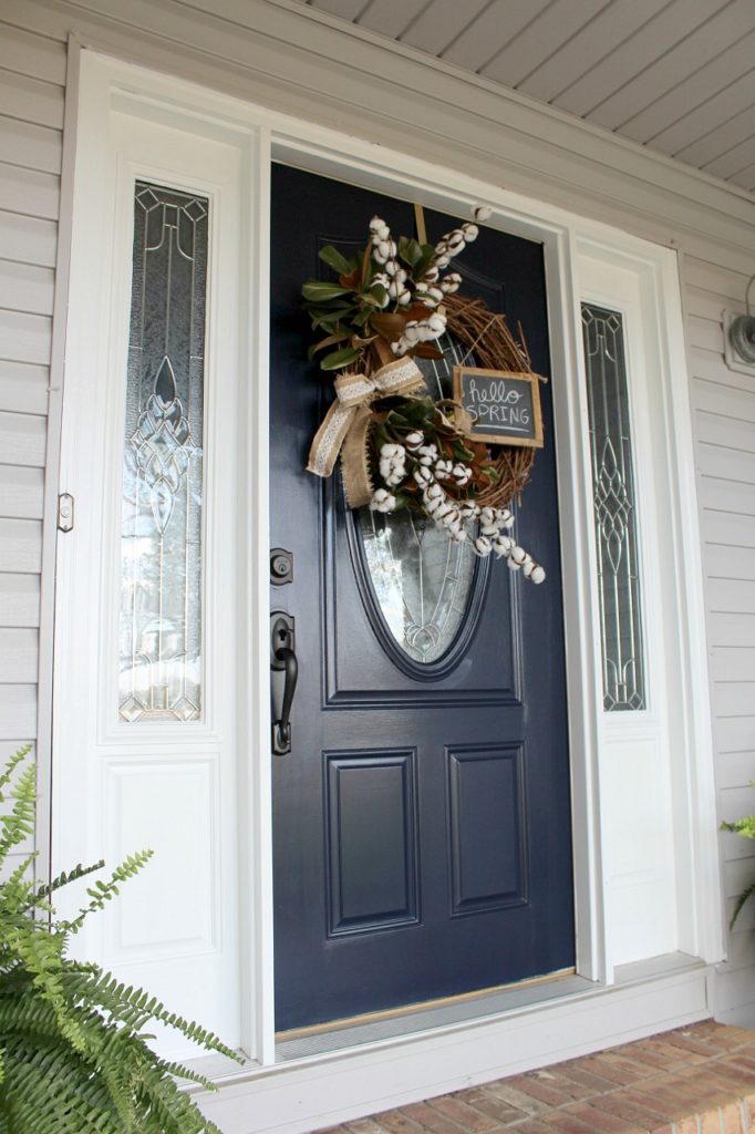 Spring Front Door Refresh Worthy of All the Heart Eyes