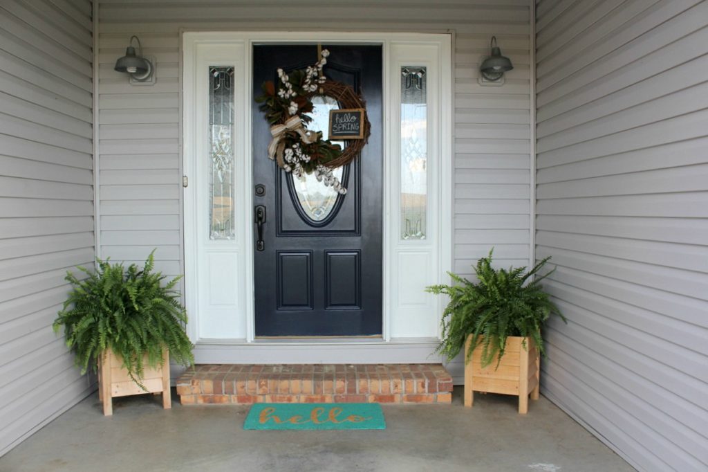 Spring Front Door Refresh Worthy of All the Heart Eyes