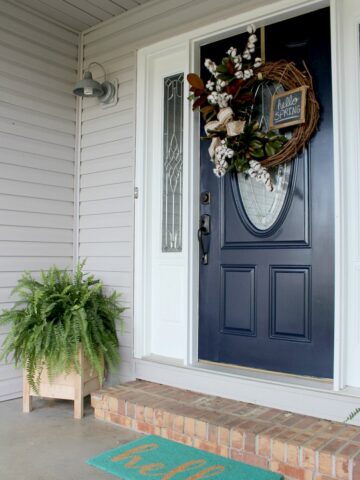 Spring Front Door Refresh Worthy of All the Heart Eyes