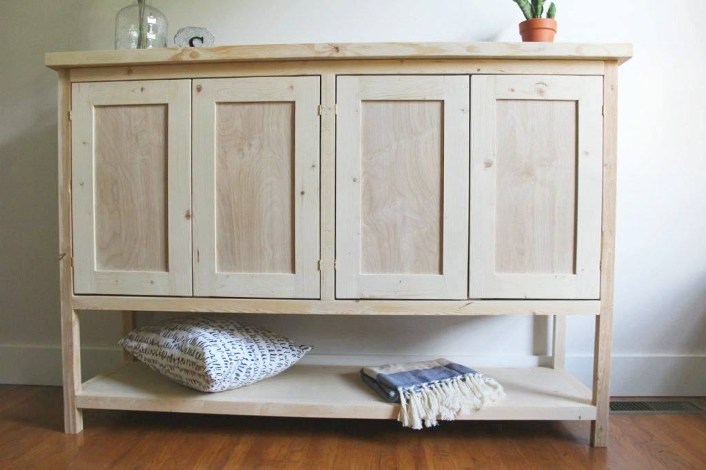 How to build a Gorgeous DIY Console Cabinet