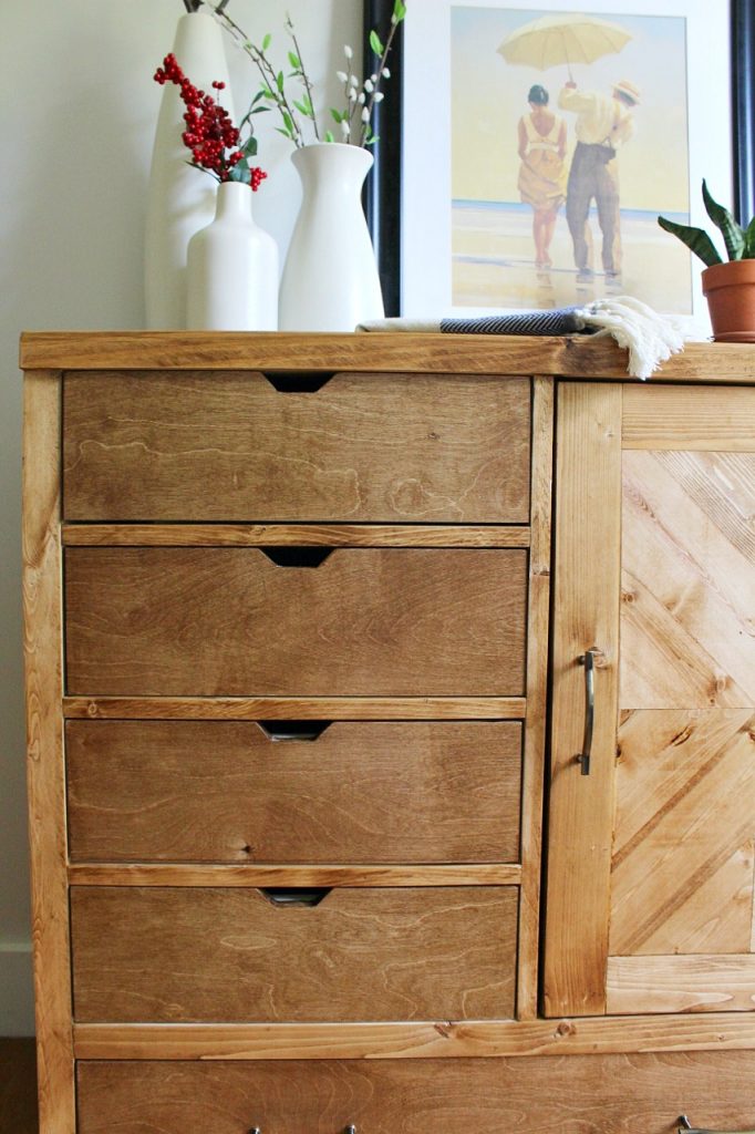 How to build a Modern DIY Dresser Armoire