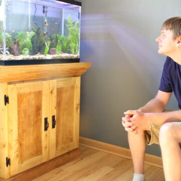 How to Build a DIY Aquarium Cabinet Stand