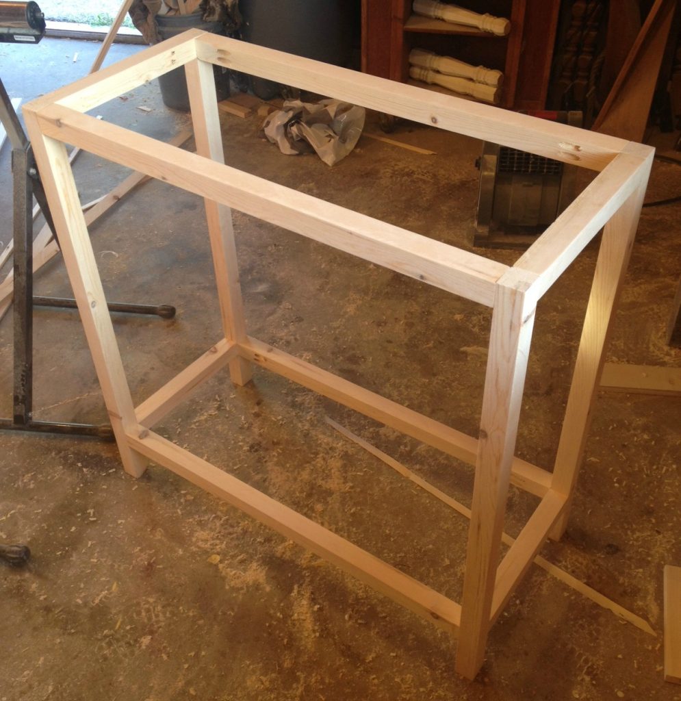 How to Build an X Base Console Table