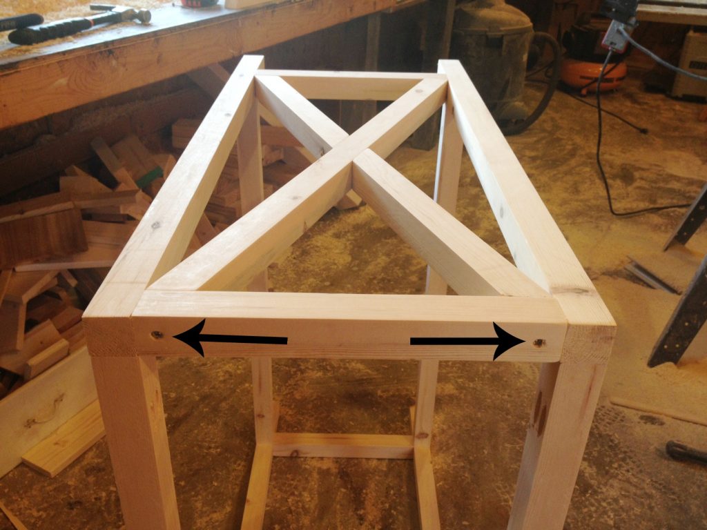 How to Build an X Base Console Table