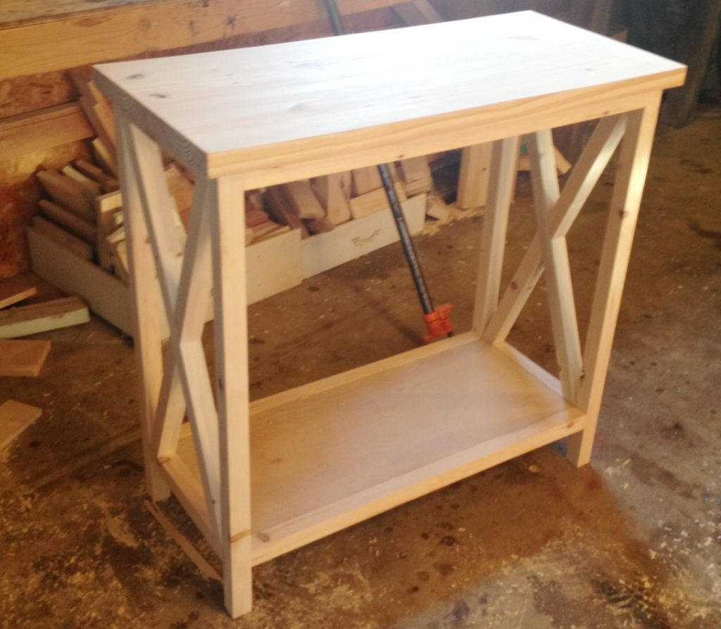 How to Build an X Base Console Table