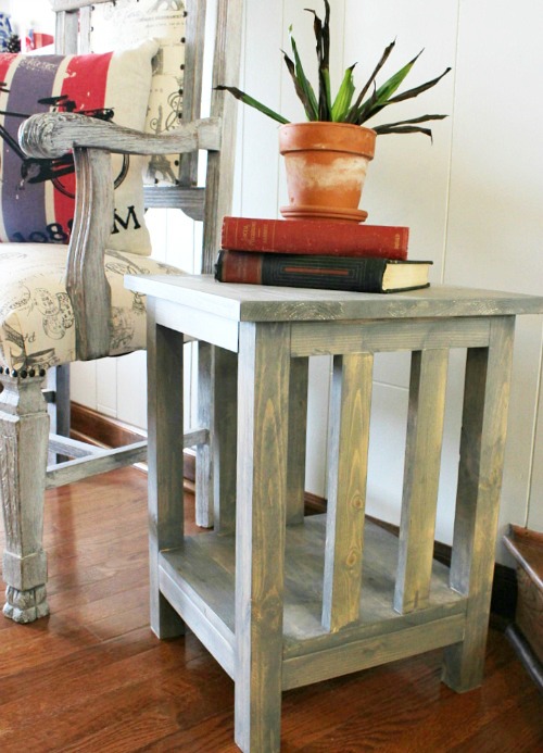 How to build a DIY Mission Style End Table