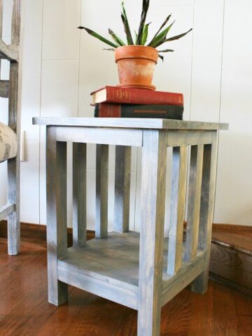 How to build a DIY Mission Style End Table