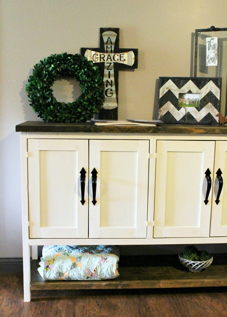 How to build a Gorgeous DIY Console Cabinet