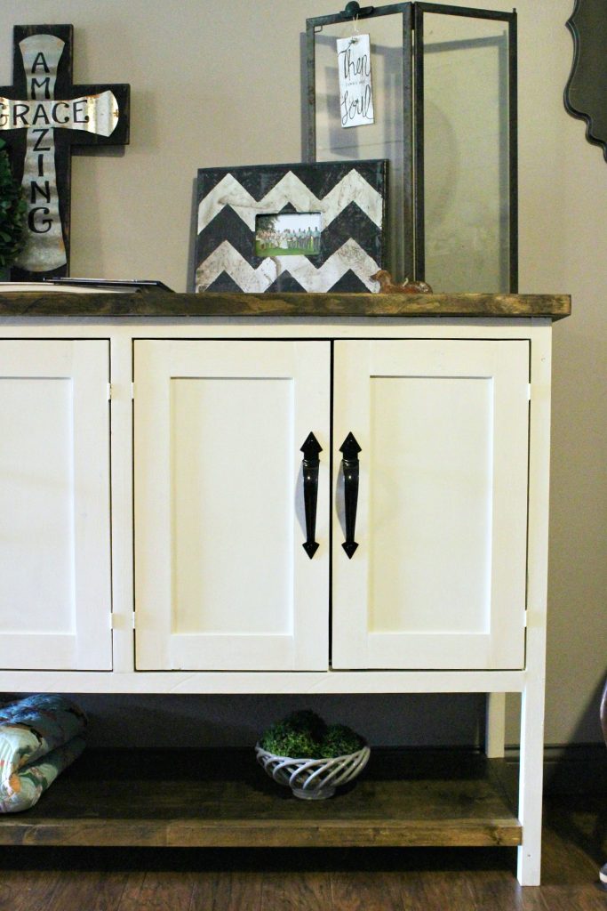 How to build a Gorgeous DIY Console Cabinet