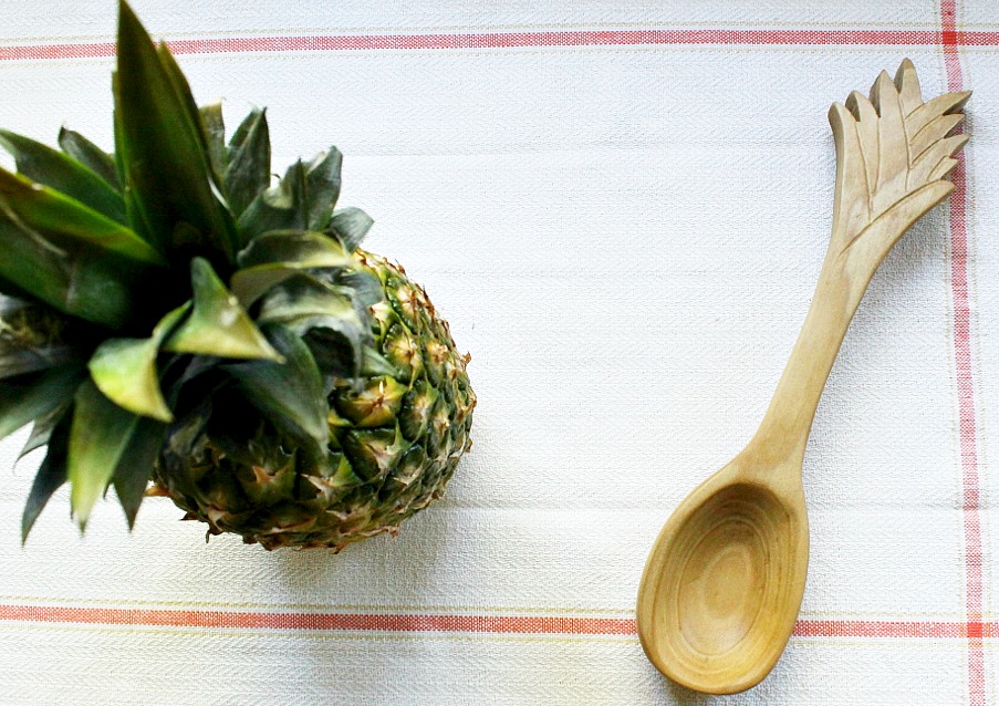 pineapple Wooden Spoon