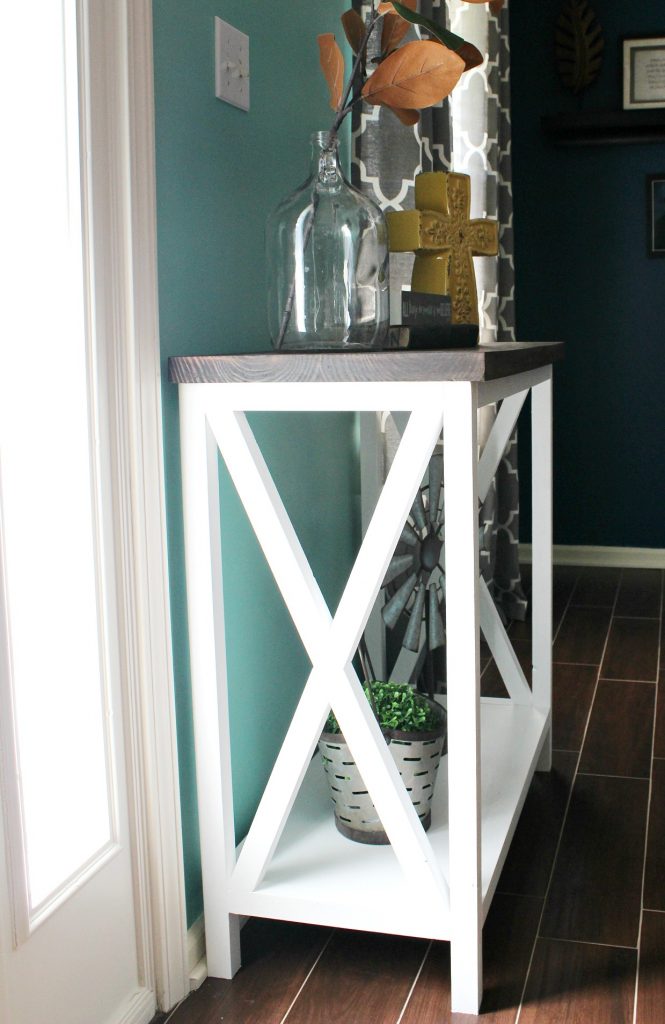 How to Build an X Base Console Table