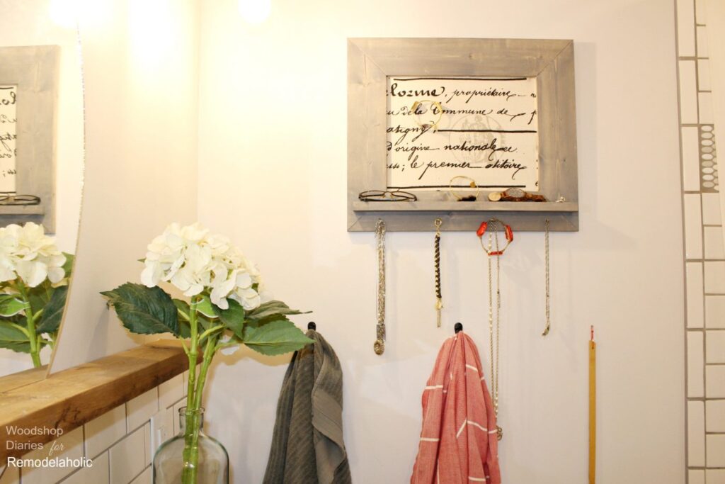 How to make a DIY Jewelry Organizer