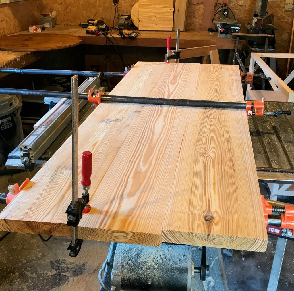 DIY X Base Console Table with Middle Shelf