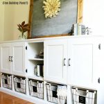 How to build a combination toy storage cabinet