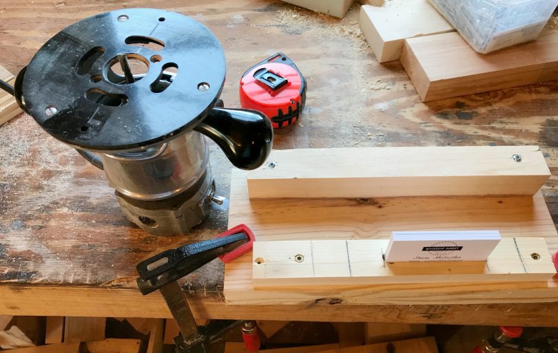 Super Easy DIY Business Card Holder