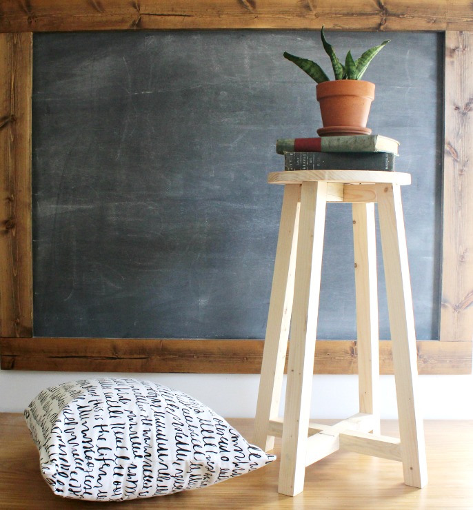 Super Simple Diy Bar Stool, How To Make A Counter Stool