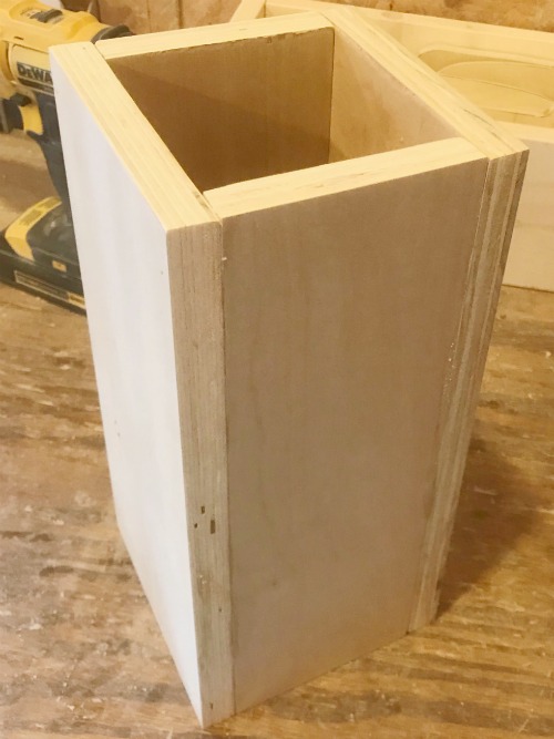 DIY Christmas Lantern Post Base