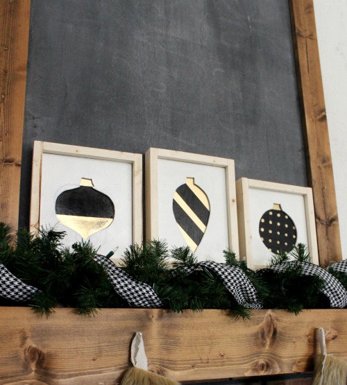 How to make scrap wood Christmas ornament signs