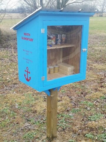 How to Build an Outdoor Community Food Pantry--Free Building Plans