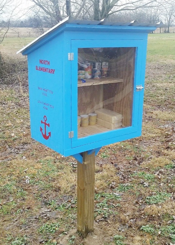 How to Build an Outdoor Community Food Pantry--Free Building Plans