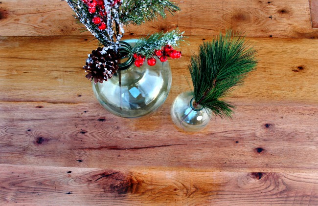 Barn wood table top--reclaimed oak wood--how to build a barn wood table