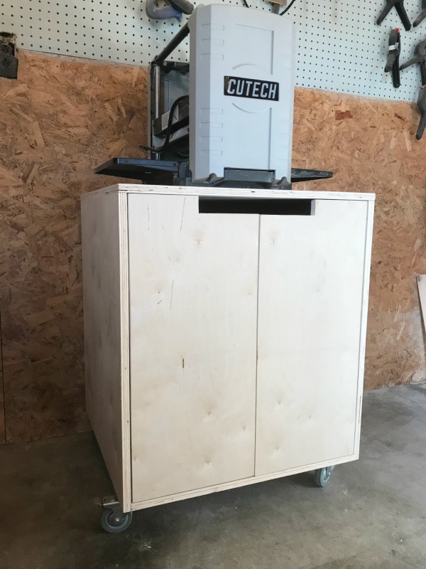 DIY Mobile Tool Cart from a single sheet of plywood!
